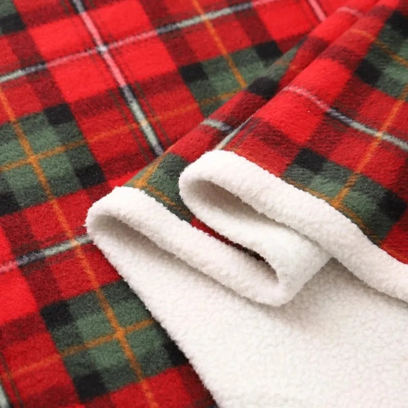 Plaid for Beds Coral Fleece Blankets Plaids Bedsure Flannel Fuzzy Bedspreads Soft Warm Plush Blankets for Bed Christmas Gift