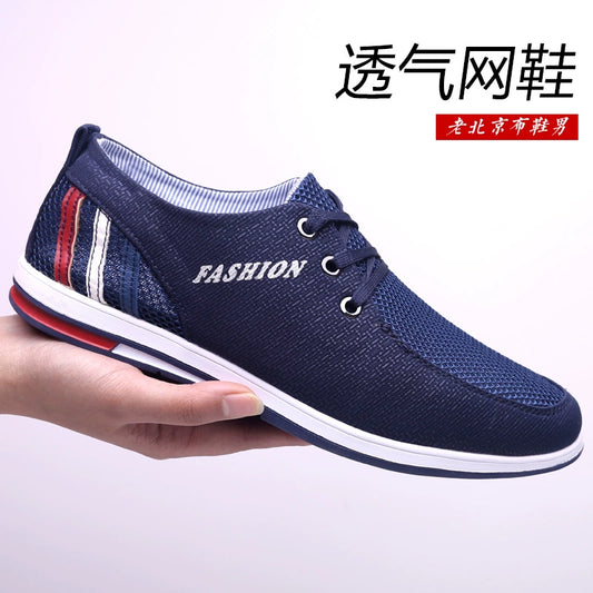 Men's Breathable Oxford Cloth Shoes
