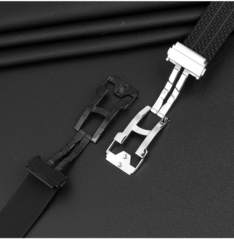 Suitable for Hengbao Watch Strap Men's Rubber Hublot Hengbao/Yuqi Big Bang Silicone Watch Strap 25 * 19mm
