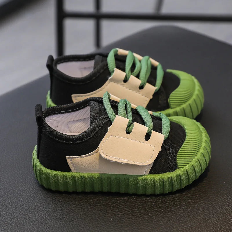 Baby Girls Boys Casual Shoes 2023 Spring Autumn Fashion Infant Toddler Kids Sneakers Comfortable Soft Sole Children Canvas Shoes