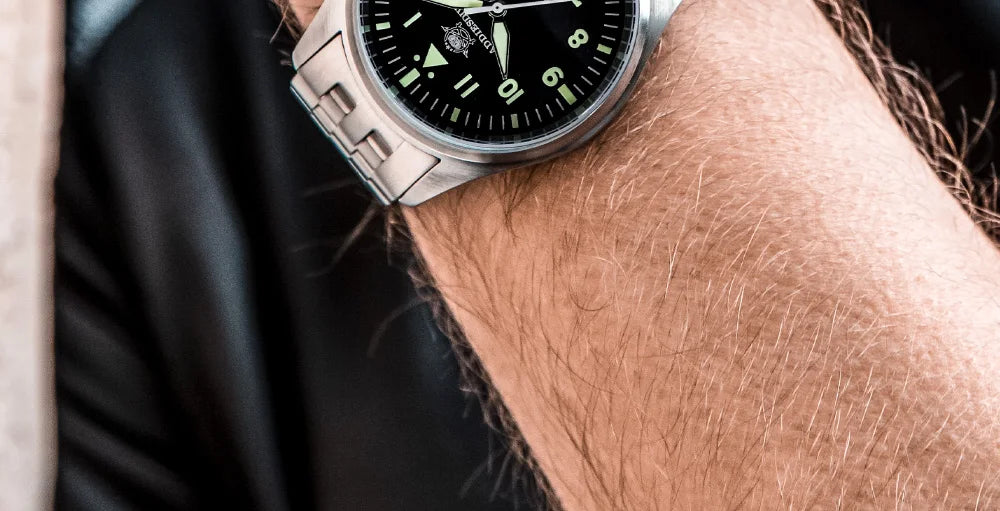 ADDIESDIVE Watches For Men Luxury Business Leisure Automatic Mechanical Men's Watch Fluorescent Waterproof 8215 316L Stainless