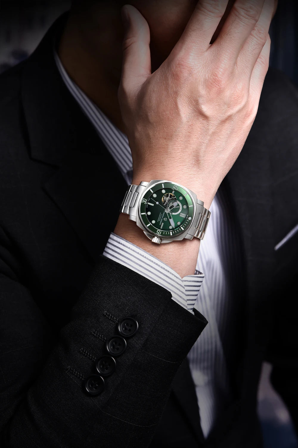 PAGANI DESIGN 2024 New Men's Watches Luxury Mechanical Automatic Watch For Men Sapphire Mirror Sports Waterproof Stainless Steel