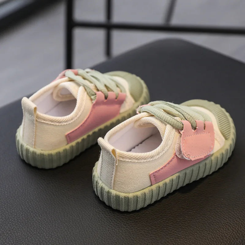 Baby Girls Boys Casual Shoes 2023 Spring Autumn Fashion Infant Toddler Kids Sneakers Comfortable Soft Sole Children Canvas Shoes