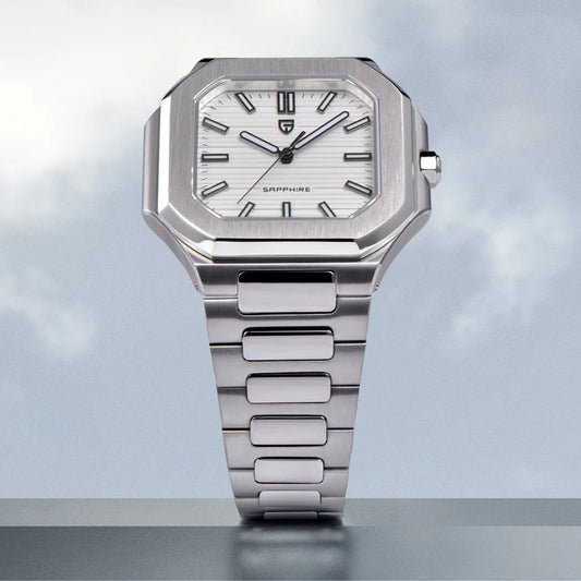 2025 PAGANI DESIGN Fashion Men's Square Watch Sports Quartz Stainless Steel Waterproof Luminous Simple Business Watches for Man