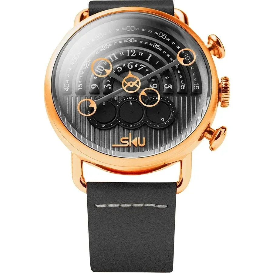 Auténtico reloj de cuarzo alemán SKU Xeric Series para hombre, diseño de personalidad a la moda, luminoso, resistente al agua