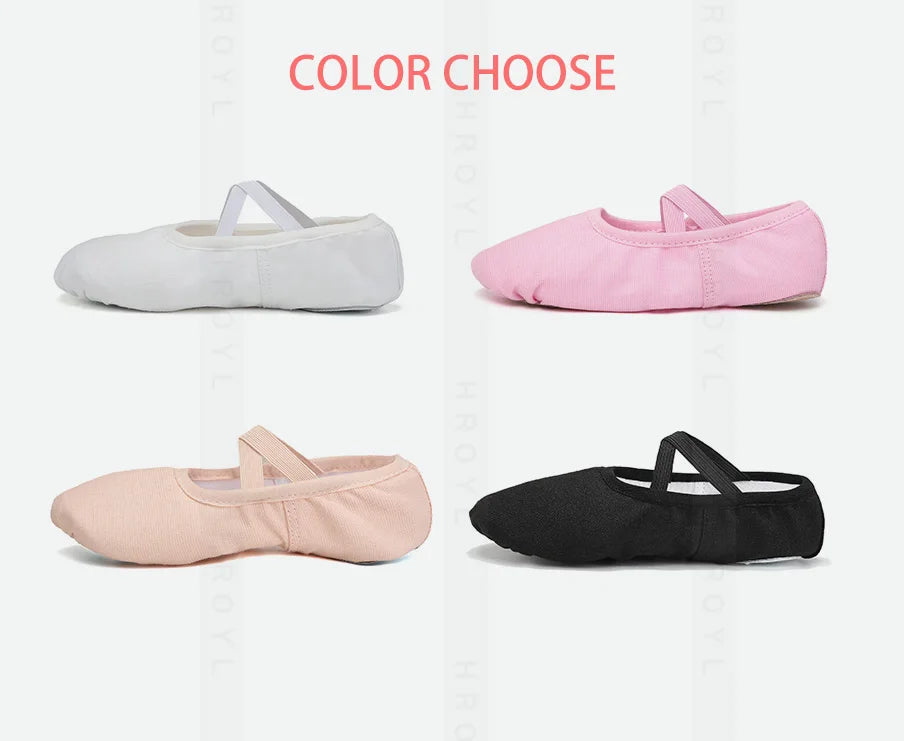 Girls Ballet Shoes For Children Woman Kids Ballet Slippers Women Teacher Ballet Flats Practise Dancing Shoes Salsa Training Shoe