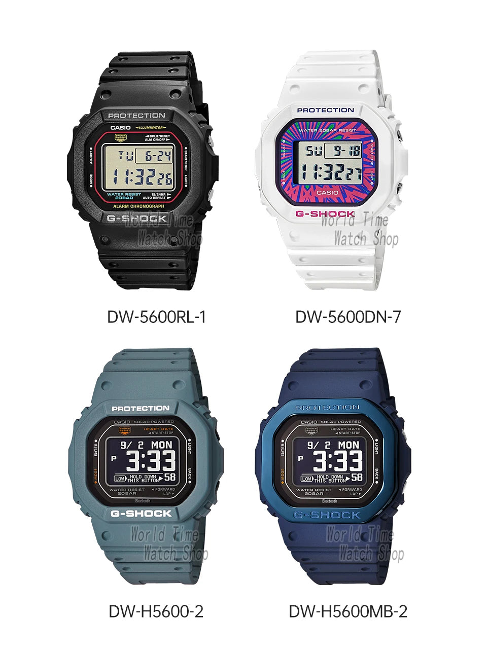 Casio G-SHOCK watch for men Classic Model  LED screen Square Waterproof reloj hombre relogios masculino