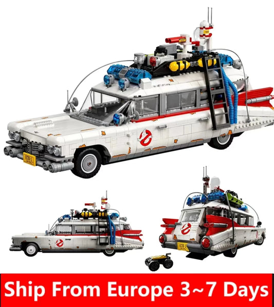 10274 81018 new Compatible 10274  Building Blocks Car Model Bricks for Kids Adults Toys Halloween Christmas Gifts 81018 88816