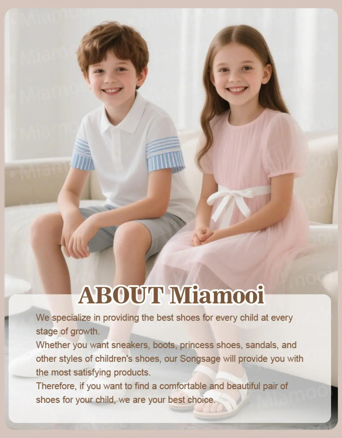 Four Seasons Children's Casual Booties Kids Fashion Design High-top Solid Color Lace-up Martin Boots Rubber Soft Anti-slip Sole