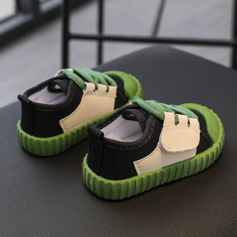 Baby Girls Boys Casual Shoes 2023 Spring Autumn Fashion Infant Toddler Kids Sneakers Comfortable Soft Sole Children Canvas Shoes