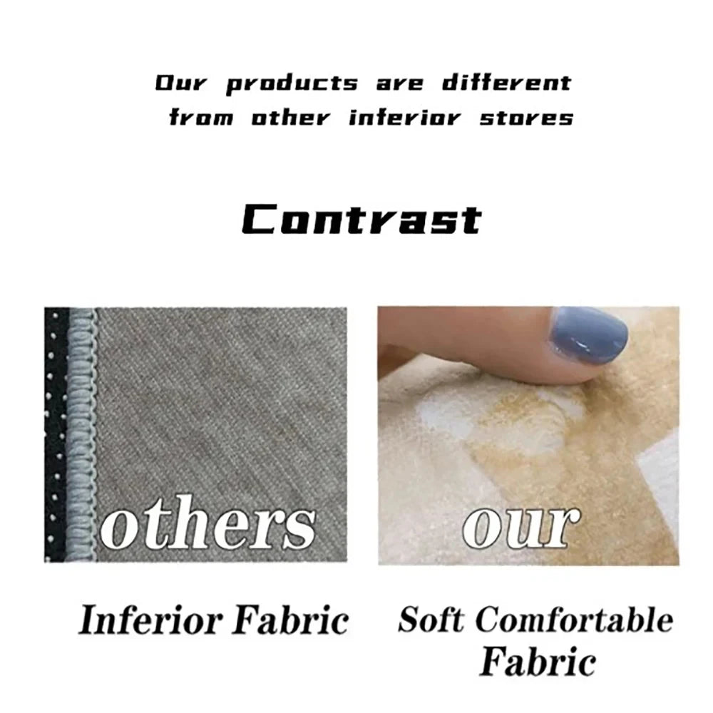 VIKAMA Christmas decoration long Hallway Rug Kitchen Rug soft bedroom carpet Rug Live Room  door mat Home Decoration