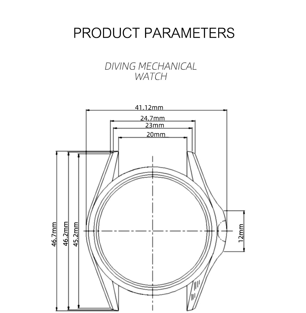 ADDIESDIVE NEW AD2063 38mm GMT Men's Watch Sapphire Glass Calendar 316L Stainless Steel Luxury Waterproof Watches Reloj Hombre
