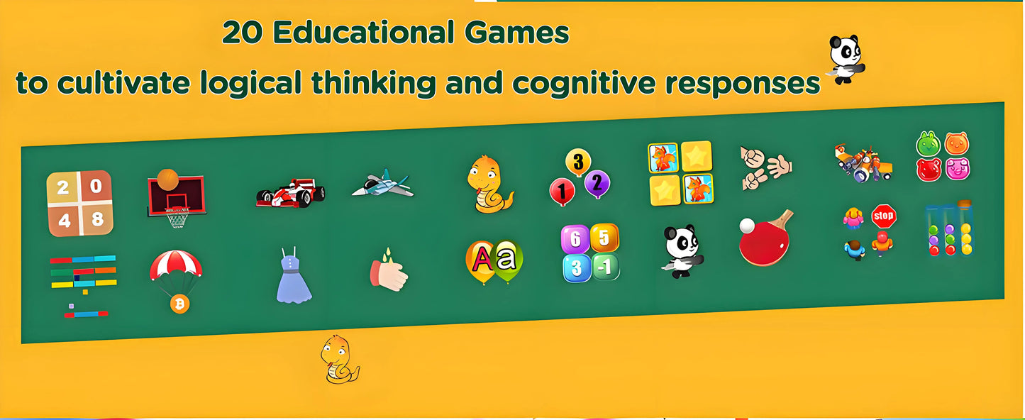 Kids Smart Phone 8GB 2.8'' Stories Music Camera Video Habit Tracking Baby Mobile Mini Toy Phone Educational Learning Tools Gifts