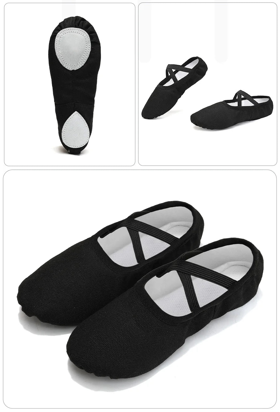 Girls Ballet Shoes For Children Woman Kids Ballet Slippers Women Teacher Ballet Flats Practise Dancing Shoes Salsa Training Shoe