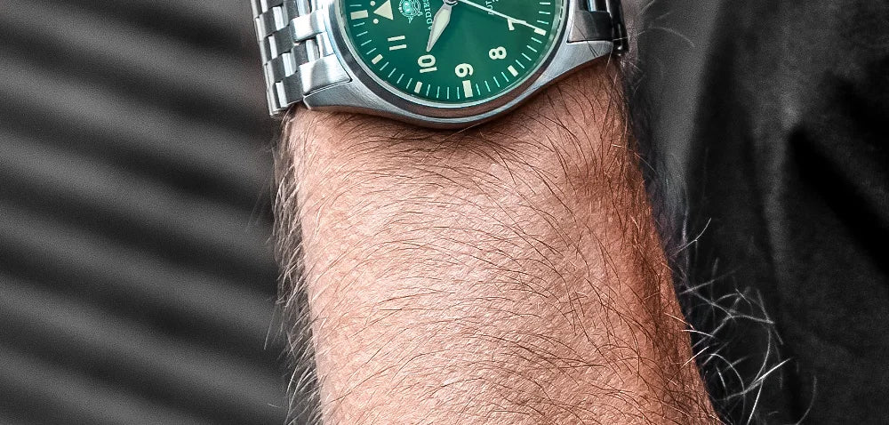 ADDIESDIVE Watches For Men Luxury Business Leisure Automatic Mechanical Men's Watch Fluorescent Waterproof 8215 316L Stainless