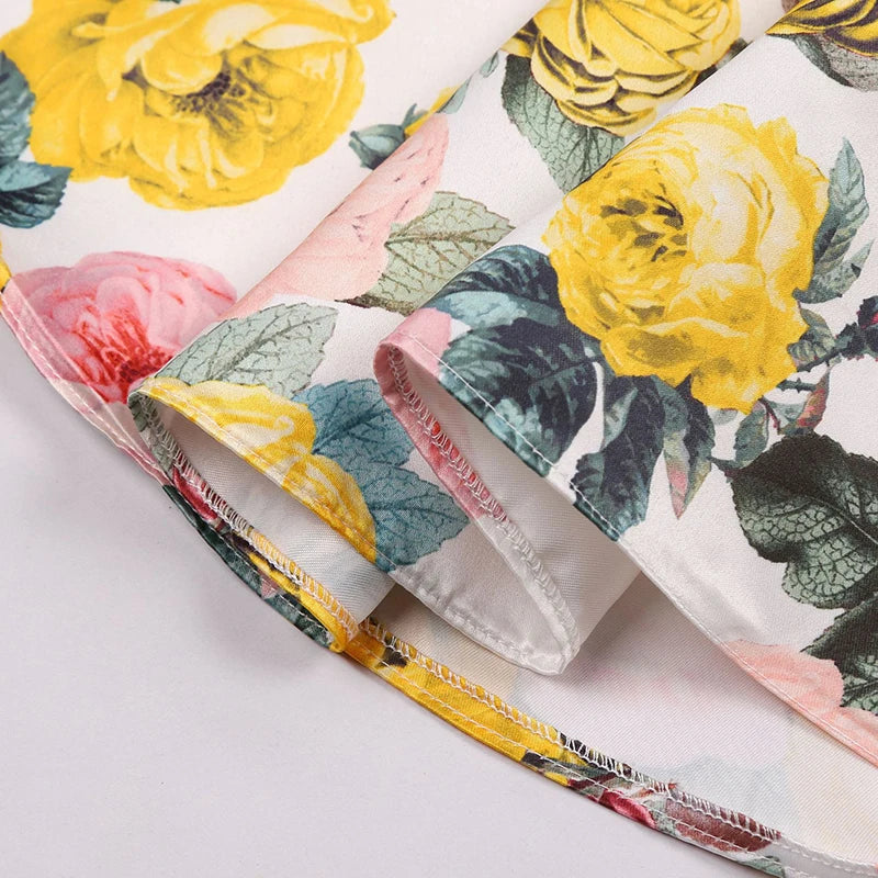 Seven Colours Flowers Girls Dress Summer Big Bow Fashion Christmas Princess Dress Birthday Party Gift 2-10 Years Kids Clothes