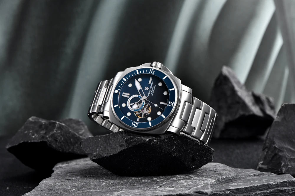 PAGANI DESIGN 2024 New Men's Watches Luxury Mechanical Automatic Watch For Men Sapphire Mirror Sports Waterproof Stainless Steel