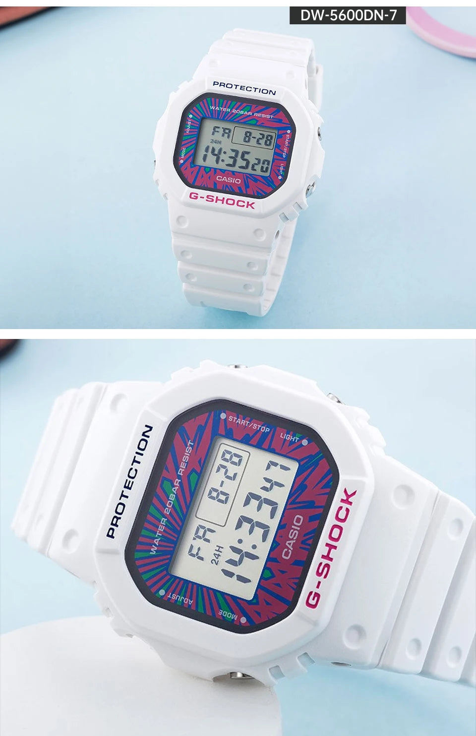 Casio G-SHOCK watch for men Classic Model  LED screen Square Waterproof reloj hombre relogios masculino