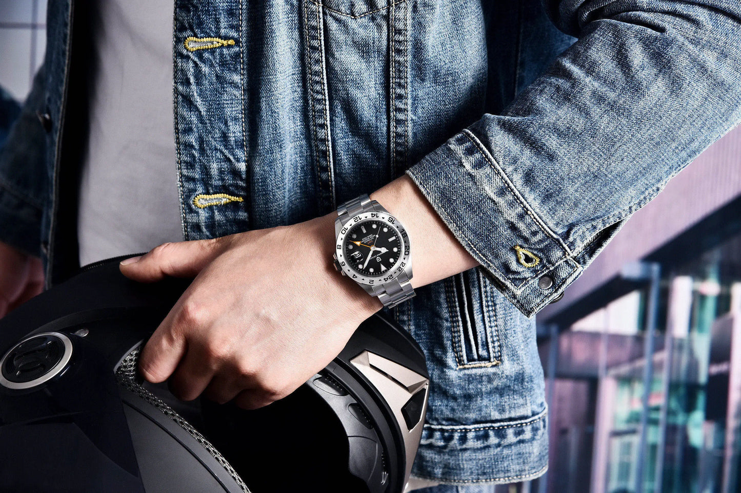 PAGANI DESIGN 2024 New V2 GMT Automatic Men's Auto Mechanical Watch Stainless Steel 10bar Waterproof Reloj Hombre