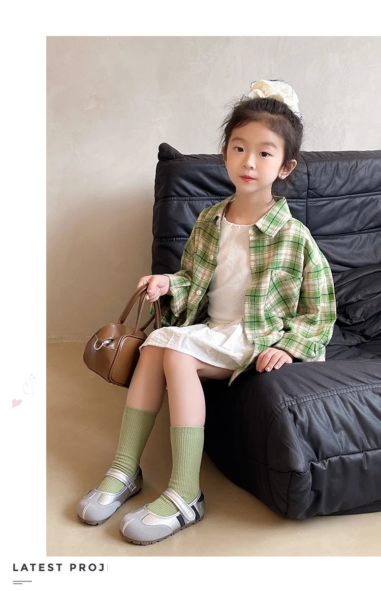 Children Casual Shoes Classic 2025 New Fashion Kids Tennis Shoes Hook&loop Soft Boys Girls Sports Shoes Non-slip Comfort Trendy