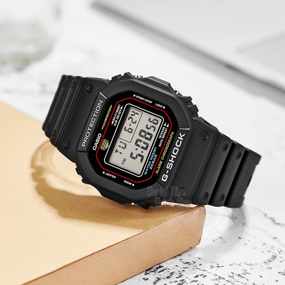 Casio G-SHOCK watch for men Classic Model  LED screen Square Waterproof reloj hombre relogios masculino