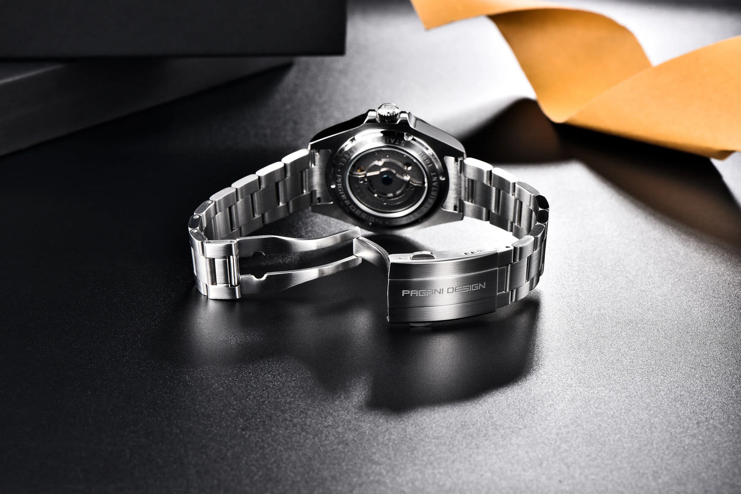 PAGANI DESIGN 2024 New V2 GMT Automatic Men's Auto Mechanical Watch Stainless Steel 10bar Waterproof Reloj Hombre