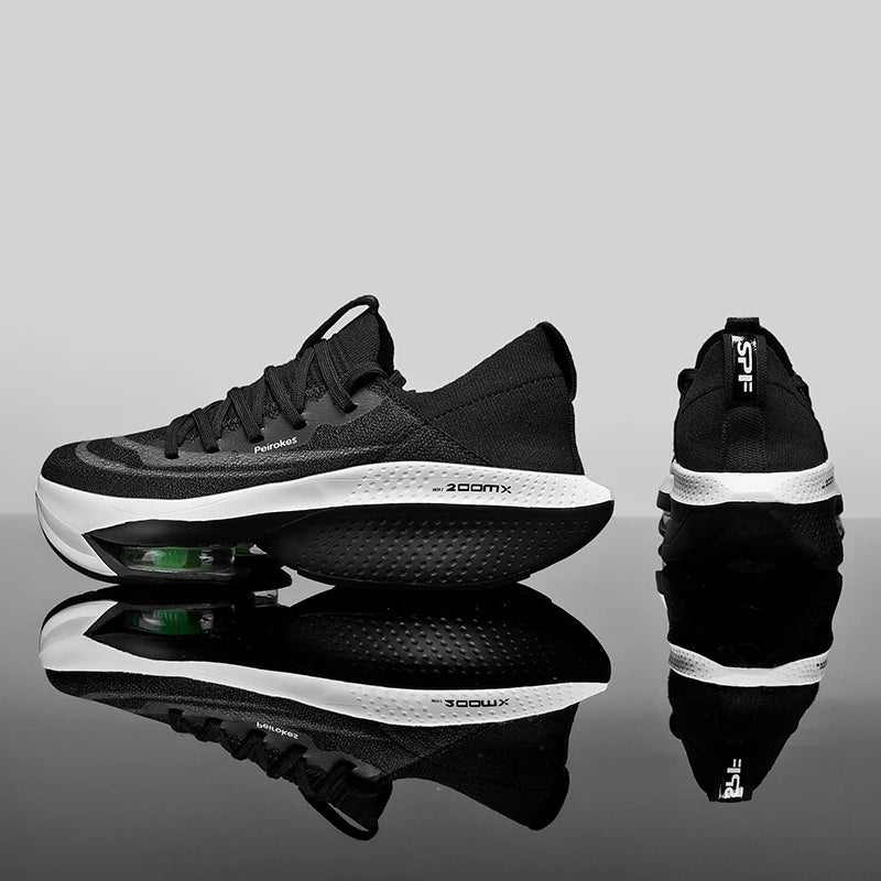 Men's casual sneakers air cushion breathable sneakers Lightweight outdoor mesh running shoes jogging tennis women's walking shoe