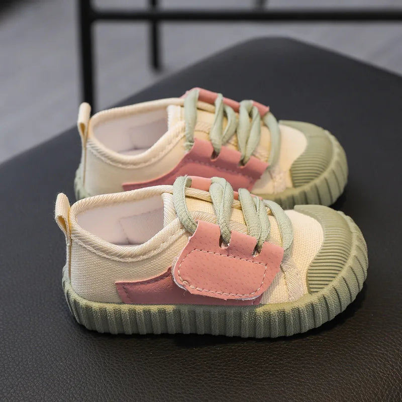 Baby Girls Boys Casual Shoes 2023 Spring Autumn Fashion Infant Toddler Kids Sneakers Comfortable Soft Sole Children Canvas Shoes