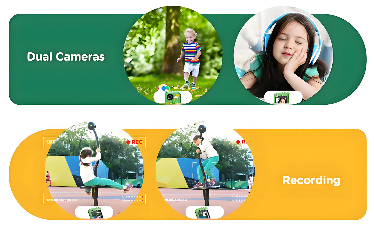 Kids Smart Phone 8GB 2.8'' Stories Music Camera Video Habit Tracking Baby Mobile Mini Toy Phone Educational Learning Tools Gifts