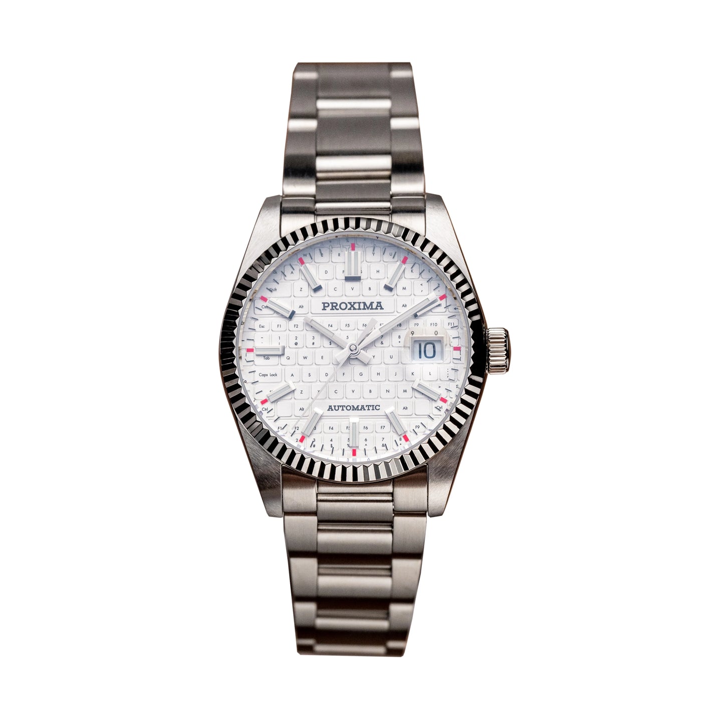 PX1690-JP 37mm Men Dress Watch Luxury Sapphire Keyboard Dial  Mechanical Watches Waterproof Luminous