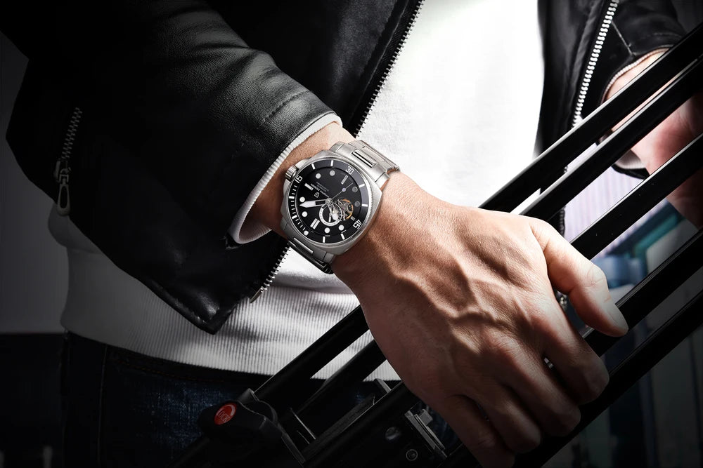 PAGANI DESIGN 2024 New Men's Watches Luxury Mechanical Automatic Watch For Men Sapphire Mirror Sports Waterproof Stainless Steel