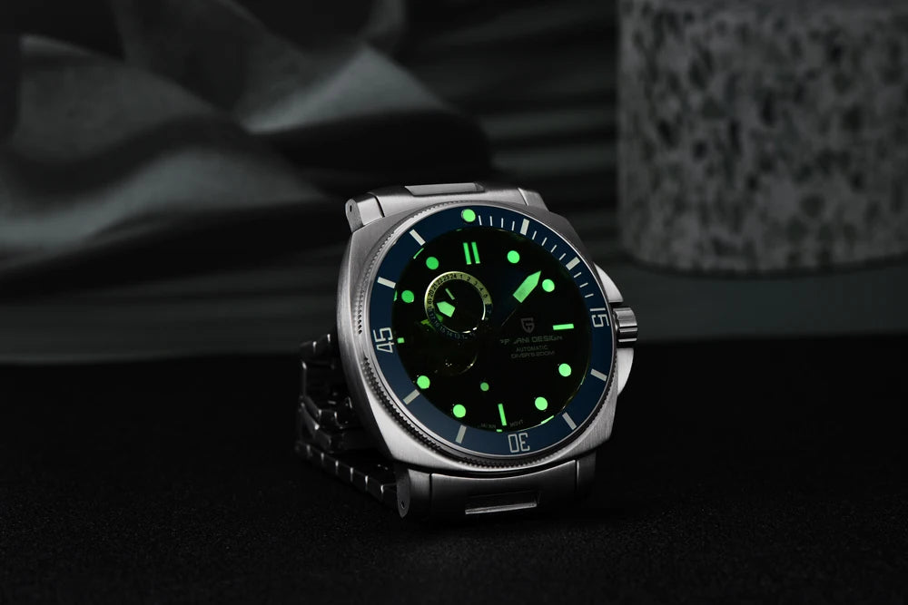 PAGANI DESIGN 2024 New Men's Watches Luxury Mechanical Automatic Watch For Men Sapphire Mirror Sports Waterproof Stainless Steel