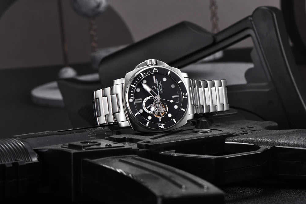 PAGANI DESIGN 2024 New Men's Watches Luxury Mechanical Automatic Watch For Men Sapphire Mirror Sports Waterproof Stainless Steel