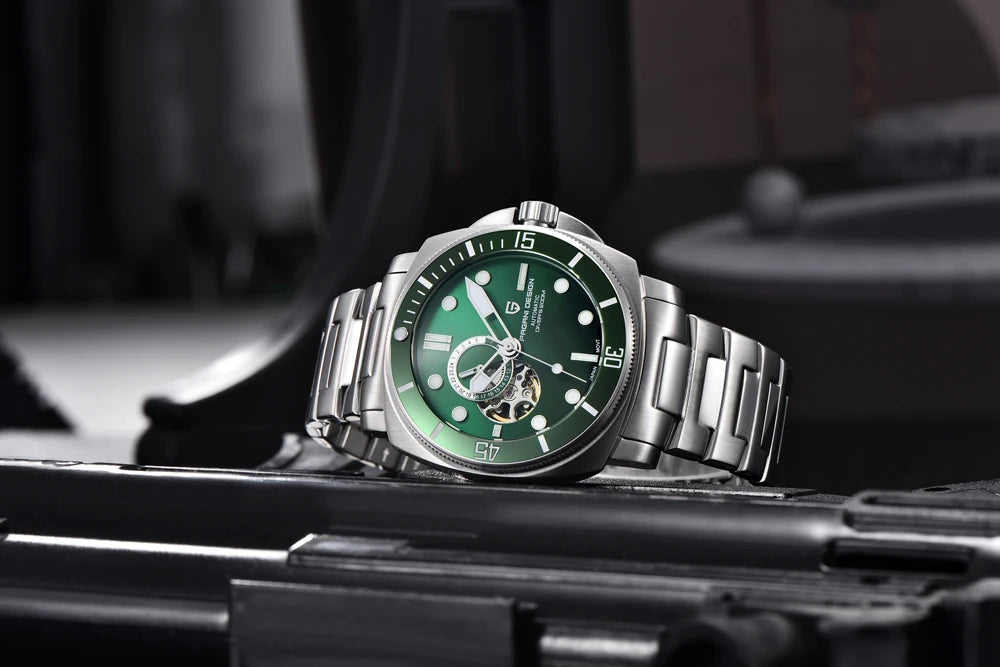 PAGANI DESIGN 2024 New Men's Watches Luxury Mechanical Automatic Watch For Men Sapphire Mirror Sports Waterproof Stainless Steel