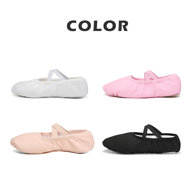 Girls Ballet Shoes For Children Woman Kids Ballet Slippers Women Teacher Ballet Flats Practise Dancing Shoes Salsa Training Shoe