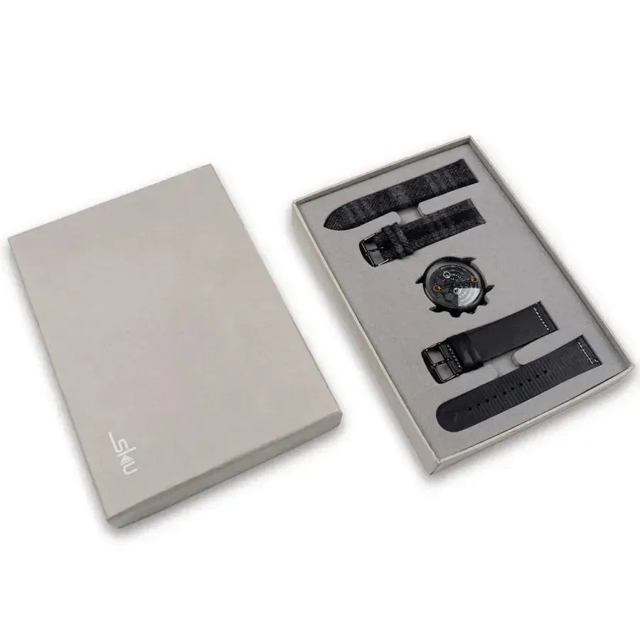 Auténtico reloj de cuarzo alemán SKU Xeric Series para hombre, diseño de personalidad a la moda, luminoso, resistente al agua