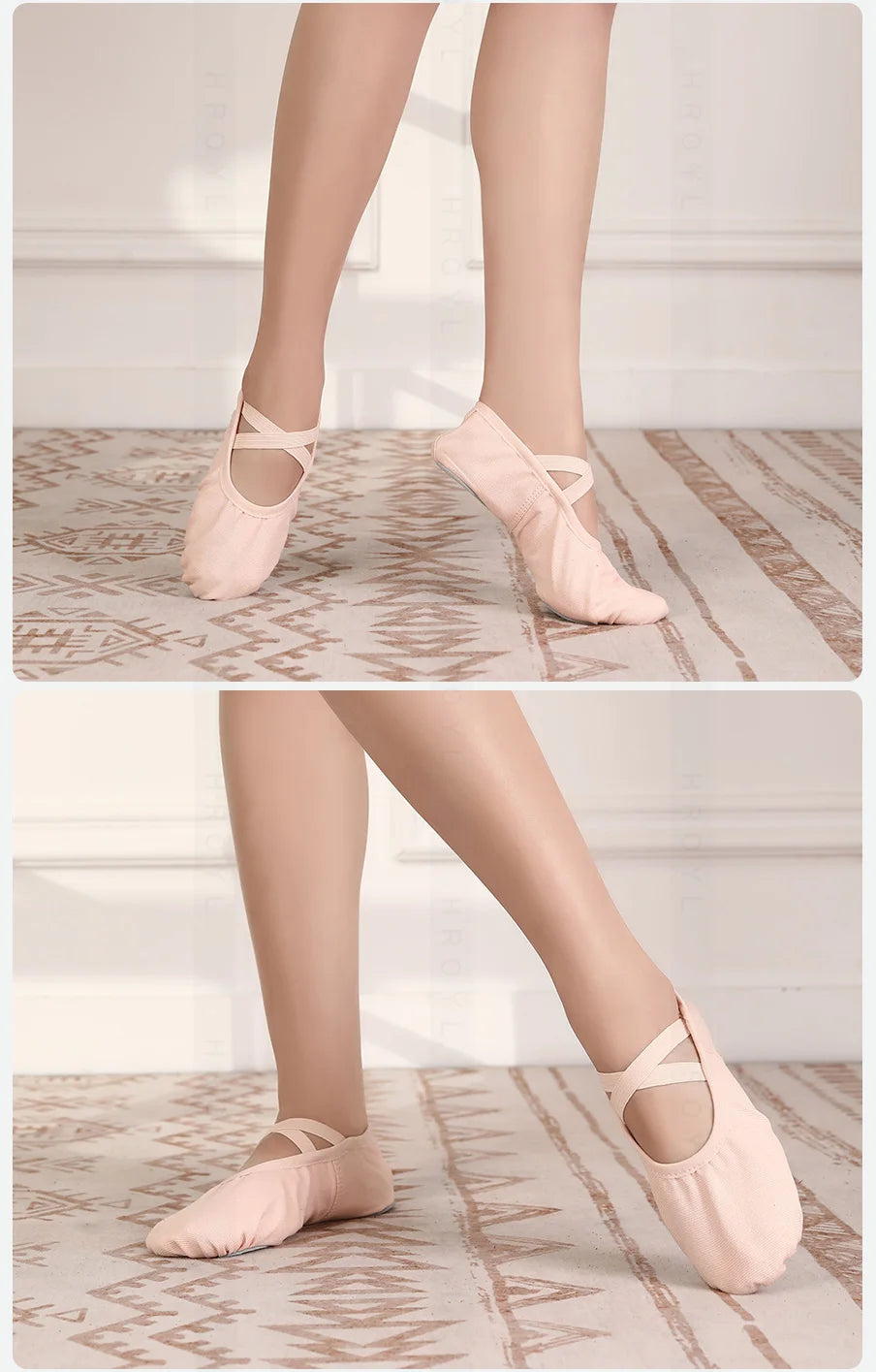 Girls Ballet Shoes For Children Woman Kids Ballet Slippers Women Teacher Ballet Flats Practise Dancing Shoes Salsa Training Shoe