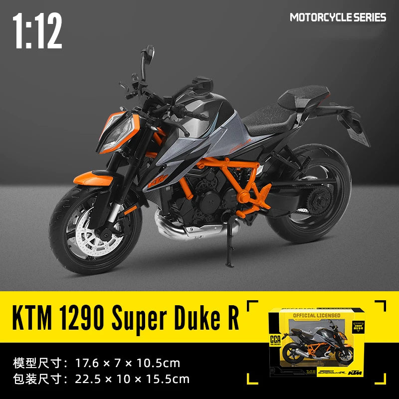MSZ CCA 1:12 Yamaha YZF-R1 Classic Motorcycle Model Alloy Car Model Toy Car Casting Collection Toy Gift Christmas Gift
