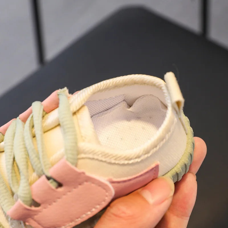 Baby Girls Boys Casual Shoes 2023 Spring Autumn Fashion Infant Toddler Kids Sneakers Comfortable Soft Sole Children Canvas Shoes