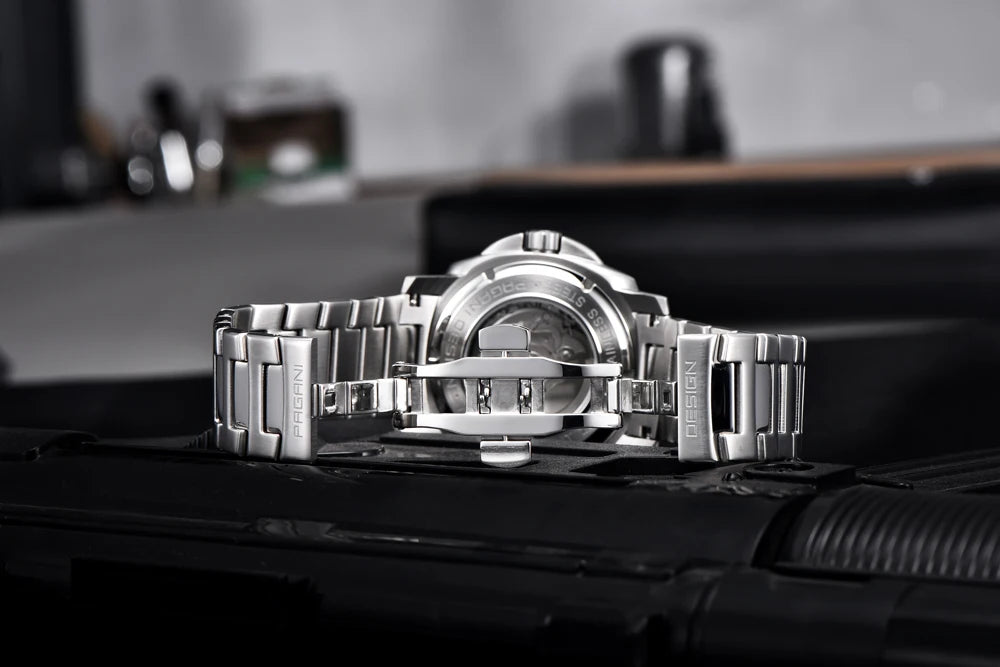 PAGANI DESIGN 2024 New Men's Watches Luxury Mechanical Automatic Watch For Men Sapphire Mirror Sports Waterproof Stainless Steel