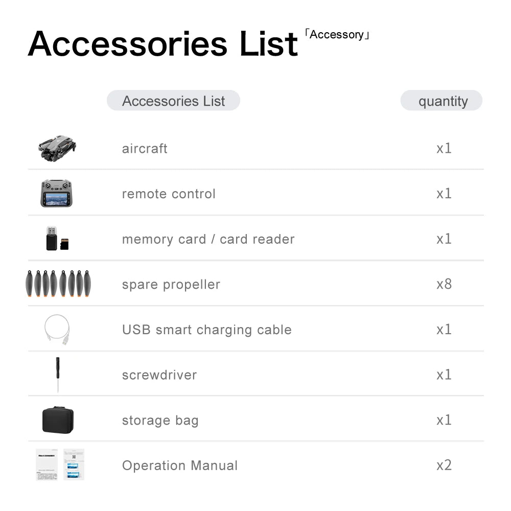 GT50 Aerial Photography Drone with Obstacle Avoidance, HD Brushless Quadcopter with Large Screen Remote Control Toy Aircraft