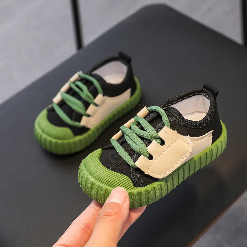 Baby Girls Boys Casual Shoes 2023 Spring Autumn Fashion Infant Toddler Kids Sneakers Comfortable Soft Sole Children Canvas Shoes