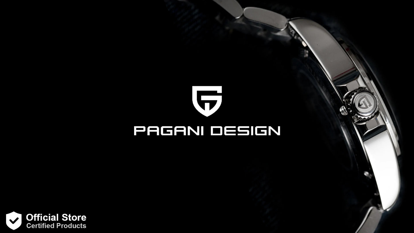 PAGANI DESIGN 2024 New V2 GMT Automatic Men's Auto Mechanical Watch Stainless Steel 10bar Waterproof Reloj Hombre