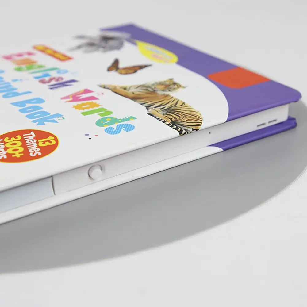 0-6 Year Old Vocabulary Reading Points English Version With Sound Early Childhood Natural English Enlightenment Speech Book