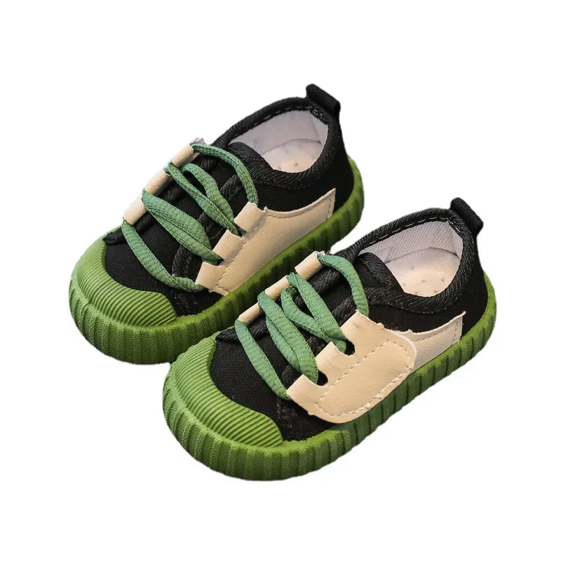 Baby Girls Boys Casual Shoes 2023 Spring Autumn Fashion Infant Toddler Kids Sneakers Comfortable Soft Sole Children Canvas Shoes